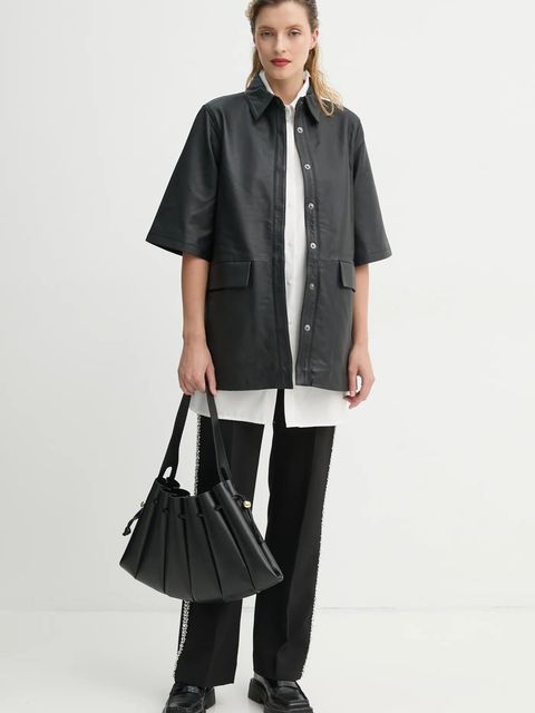 Bruuns Bazaar kurtka skórzana - zdjęcie produktu nr 2