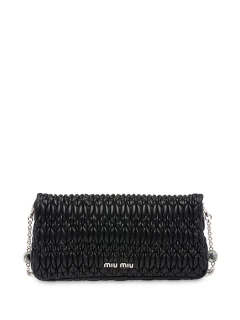 Miu Miu Miu Miu Iconic Crystal bag - Black
