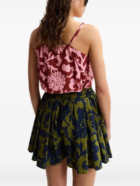 Essentiel Antwerp floral-print bow-detail blouse - Pink
