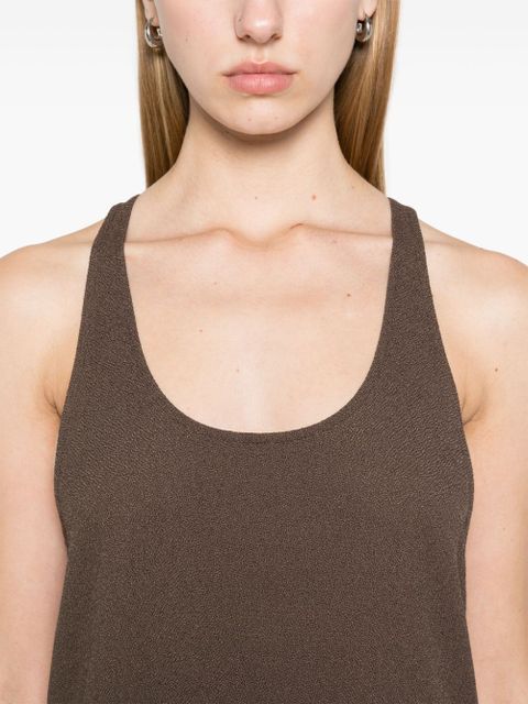 TOTEME scoop-neck maxi dress - Brown