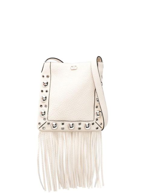 Valentino Garavani fringed cross body bag - Neutrals - zdjęcie produktu nr 1