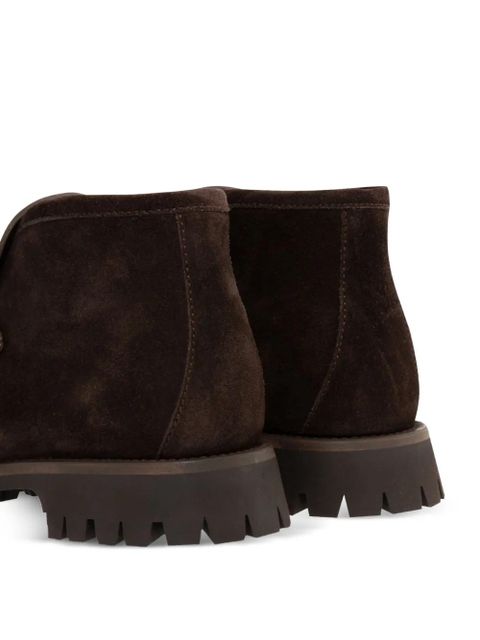 Gucci horsebit suede boots - Brown - zdjęcie produktu nr 2