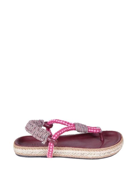 ISABEL MARANT braided sandals - Pink - zdjęcie produktu nr 1