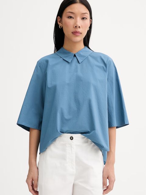 Marc O'Polo bluzka koszulowa damska bawełniana - zdjęcie produktu nr 1