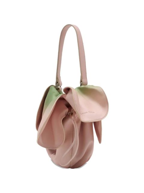 Simone Rocha Rose leather clutch bag - Pink - zdjęcie produktu nr 2