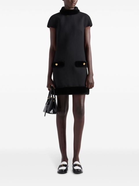 Prada Natté mini dress - Black