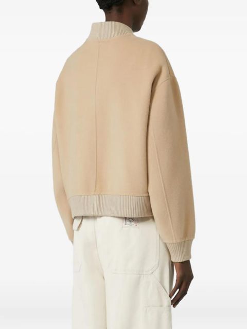 Weekend Max Mara patch-detail wool-blend jacket - Neutrals