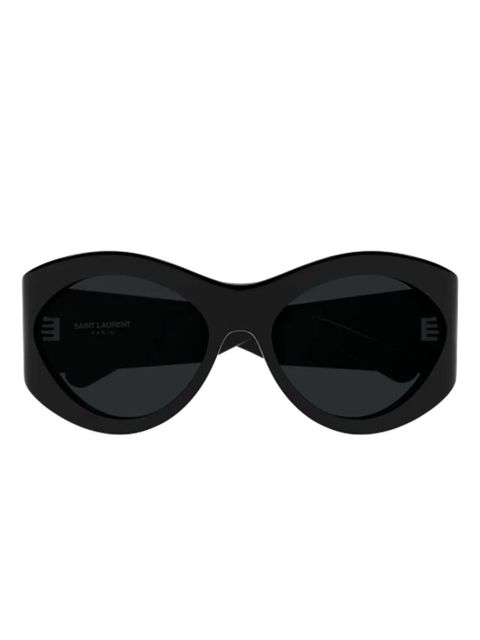 Saint Laurent Eyewear SL 854/F round-frame sunglasses - Black