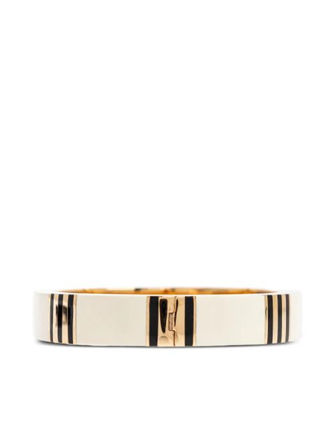 Tory Burch T STRIPE BANGLE bracelet - White - zdjęcie produktu nr 2