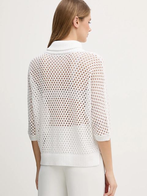 Joseph Ribkoff sweter damski kolor biały lekki 261634