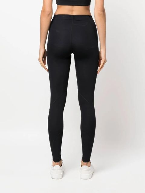 Jil Sander logo print leggings - Black