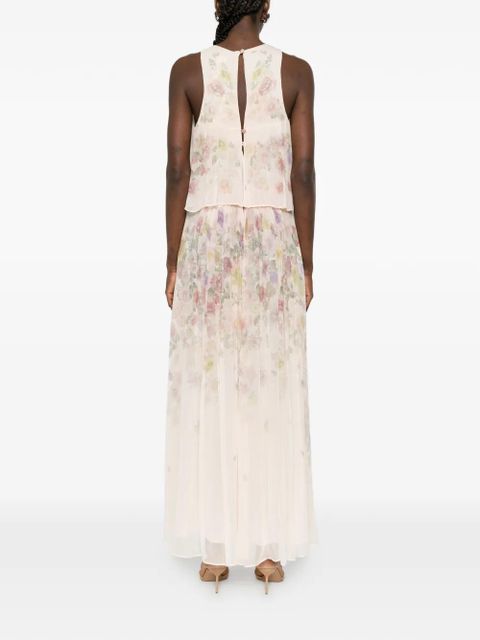 TWINSET floral maxi dress - Pink