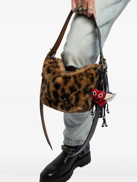 Zadig&Voltaire leopard-print shoulder bag - Brown