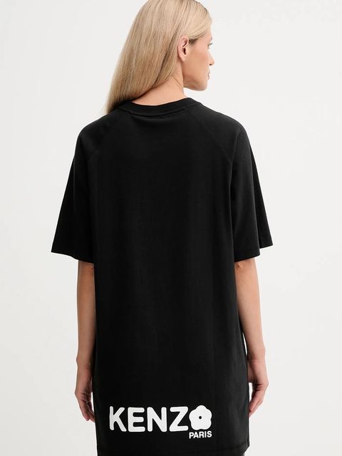 Kenzo t-shirt bawełniany damski kolor czarny FF52RO7914SG