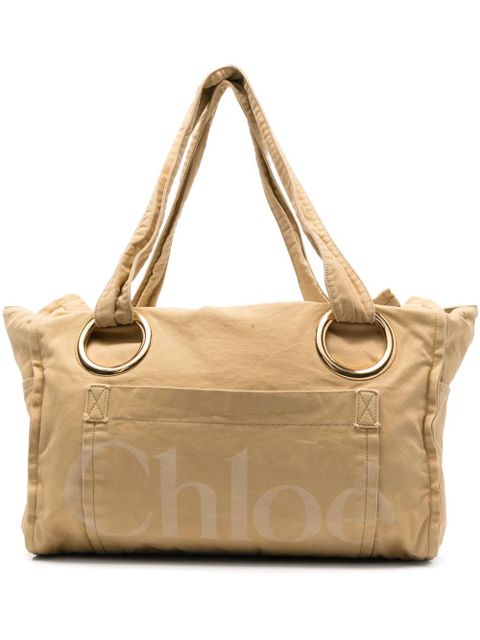 Chloé Plage tote bag - Yellow - zdjęcie produktu nr 1