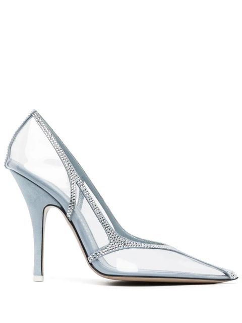 The Attico Venus 105mm transparent crystal pumps - Neutrals - zdjęcie produktu nr 1