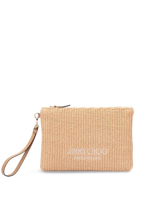 Jimmy Choo zipped flat pouch - Neutrals - zdjęcie produktu nr 1