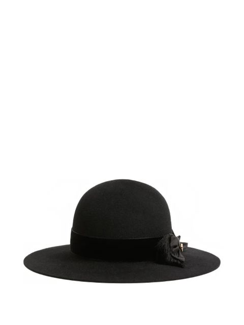 Valentino Garavani Vlogo Signature bow hat - Black - zdjęcie produktu nr 1
