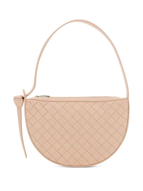 Bottega Veneta Mini Sunrise leather shoulder bag - Pink