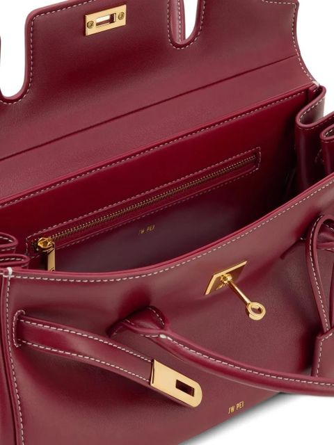 JW Pei Yara contrast-stitch shoulder bag - Red