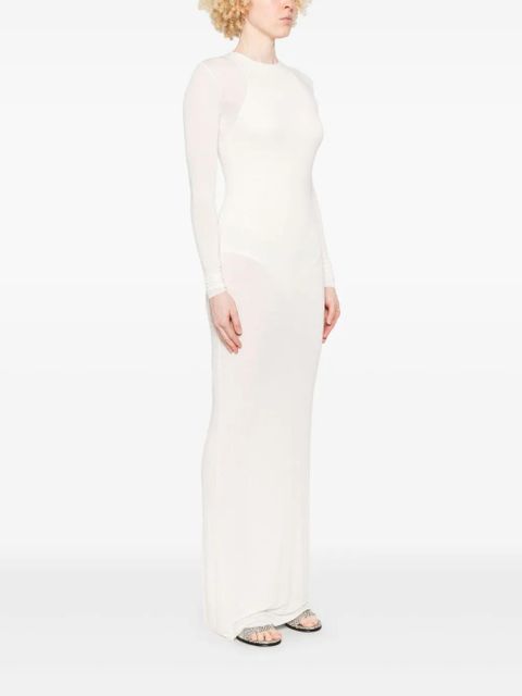 MANURÍ Vanessa maxi dress - White
