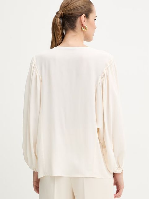 Simona Corsellini bluzka z dodatkiem jedwabiu - zdjęcie produktu nr 2