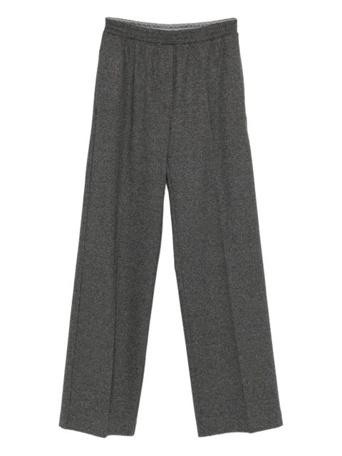 Weekend Max Mara Zelma elasticated-waistband trousers - Grey - zdjęcie produktu nr 1
