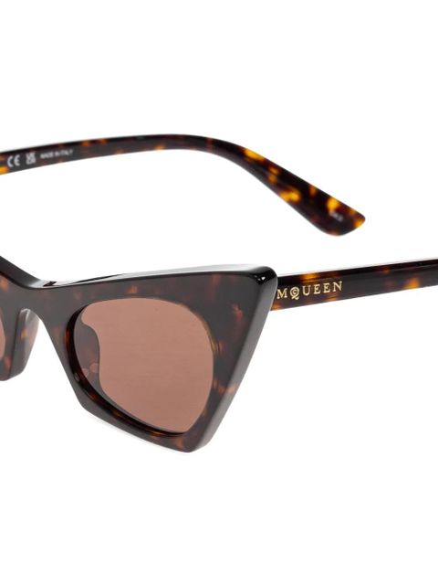 Alexander McQueen cat-eye sunglasses - Brown - zdjęcie produktu nr 2