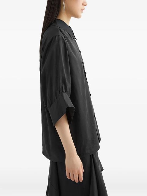 Jil Sander cotton shirt - Black
