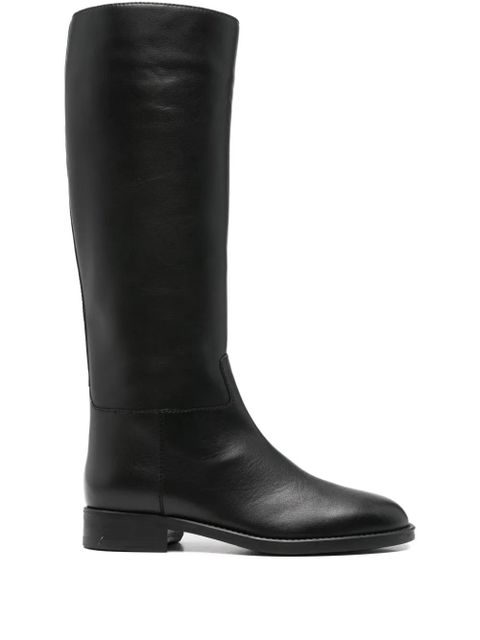 Giuseppe Zanotti leather knee-high boots - Black - zdjęcie produktu nr 1