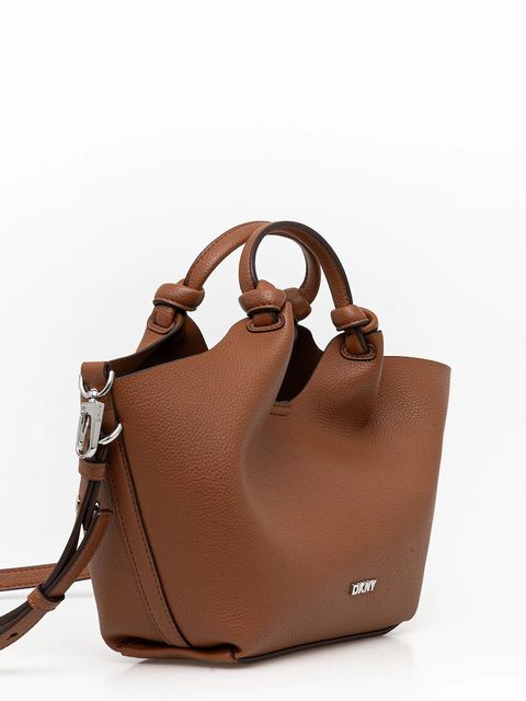 Dkny torebka PAULA kolor brązowy R53BAM60