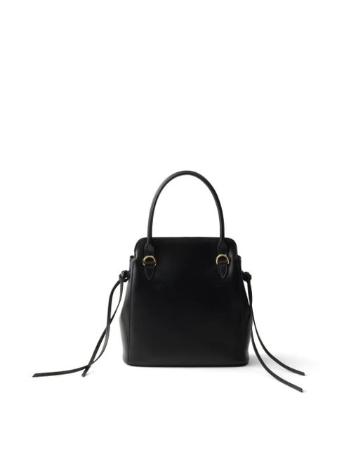 Prada Carry mini leather handbag - Black - zdjęcie produktu nr 2