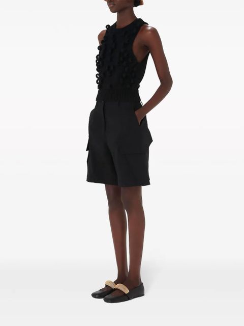 JW Anderson tailored cargo shorts - Black - zdjęcie produktu nr 2