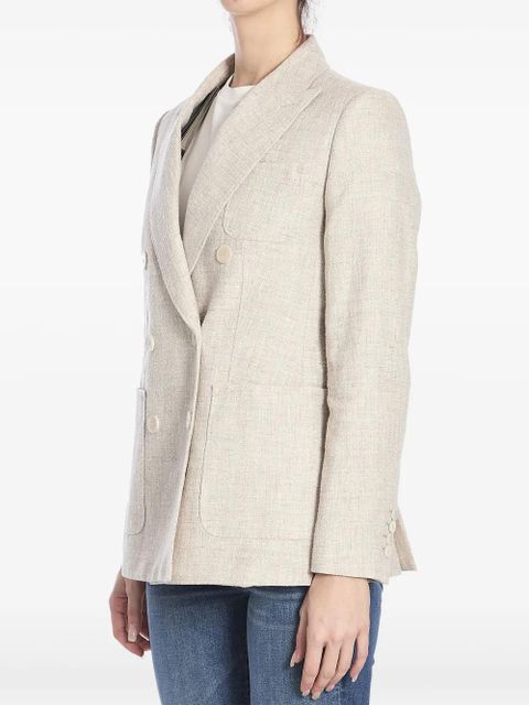 Max Mara double-breasted jacket - Neutrals