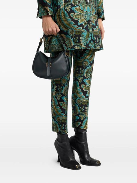 ETRO small Pony buckled shoulder bag - Blue