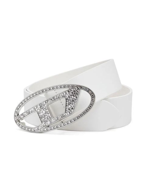 Diesel 1DR logo-buckle belt - White - zdjęcie produktu nr 2