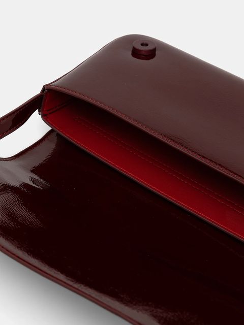 Sisley torebka kolor bordowy 6PUZWY05V - zdjęcie produktu nr 2