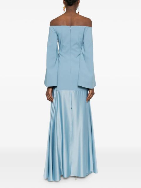 Solace London Rina maxi dress - Blue