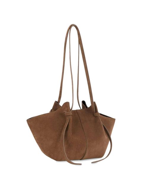 Yuzefi Mochi suede shoulder bag - Brown