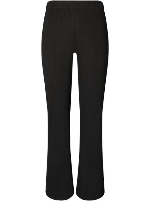 Tory Burch flared cropped compression trousers - Black - zdjęcie produktu nr 1