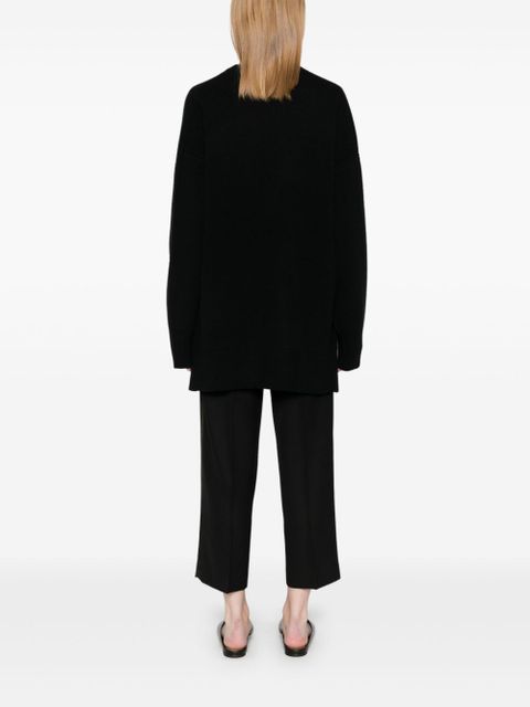 TOTEME double-knit sweater - Black