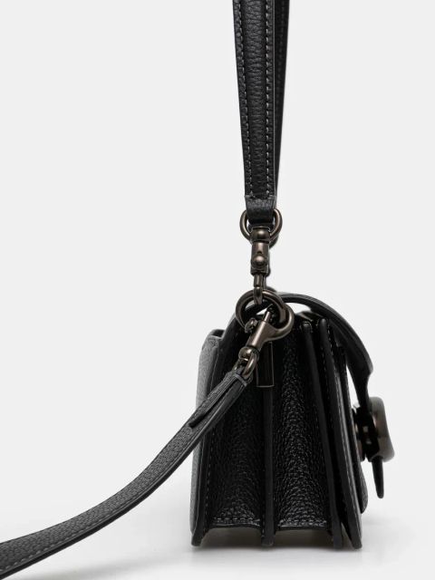 Coach torebka skórzana Tabby kolor czarny CY201