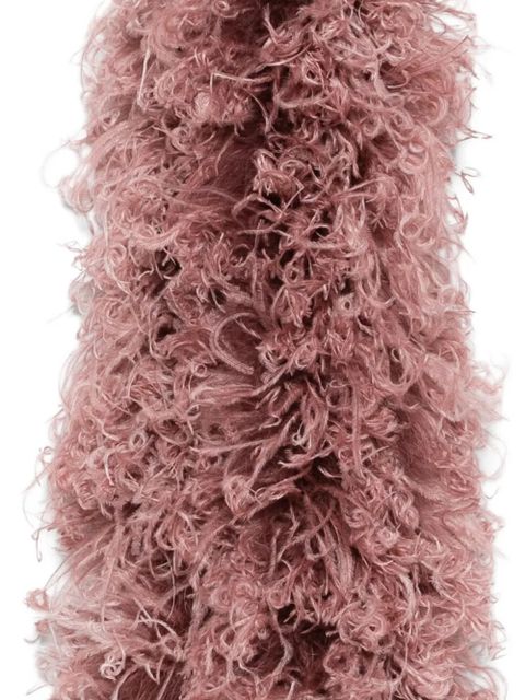 Valentino Garavani feather scarf - Pink - zdjęcie produktu nr 2