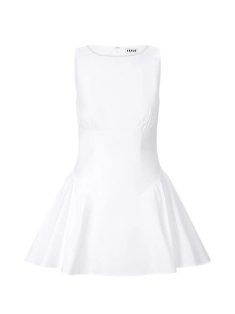 STAUD GWEN panelled mini dress - White - zdjęcie produktu nr 1