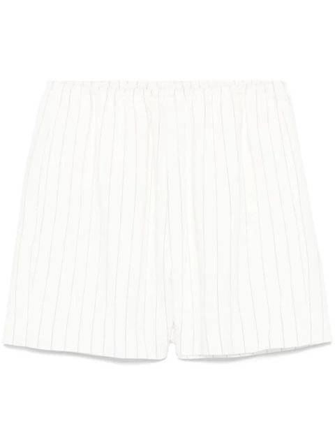 Nanushka striped shorts - White - zdjęcie produktu nr 1
