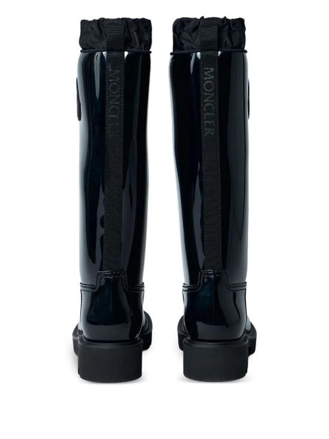 Moncler logo-patch drawstring boots - White - zdjęcie produktu nr 2