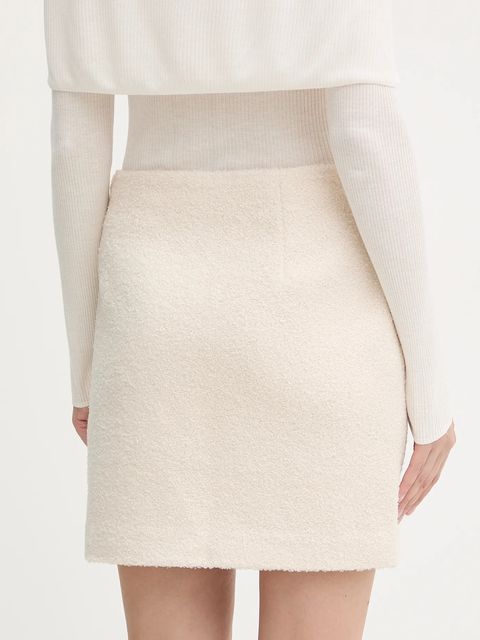 Guess spódnica ZITA kolor beżowy mini prosta W5BD68 W2392