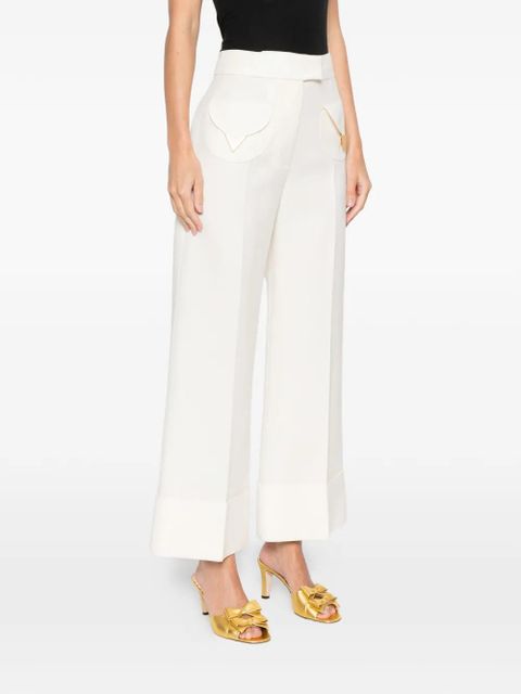 Valentino Garavani V-detail pocket trousers - Neutrals