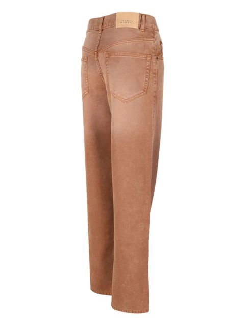 ISABEL MARANT five-pocket trousers - Brown