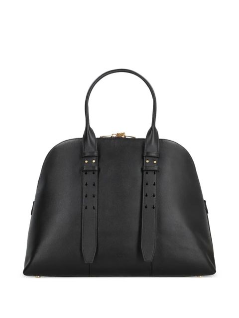 PINKO maxi Escape leather tote bag - Black